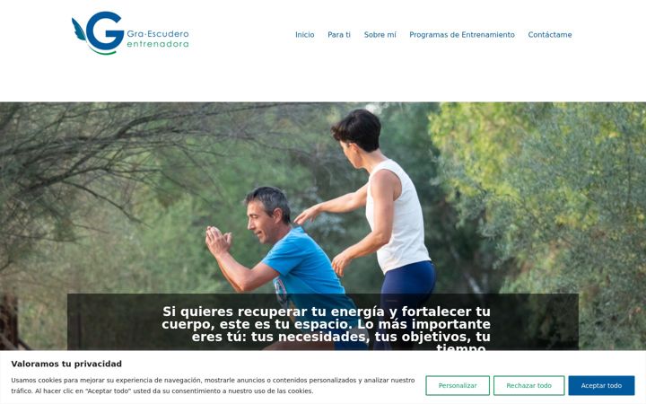 Screenshot of graescudero.com