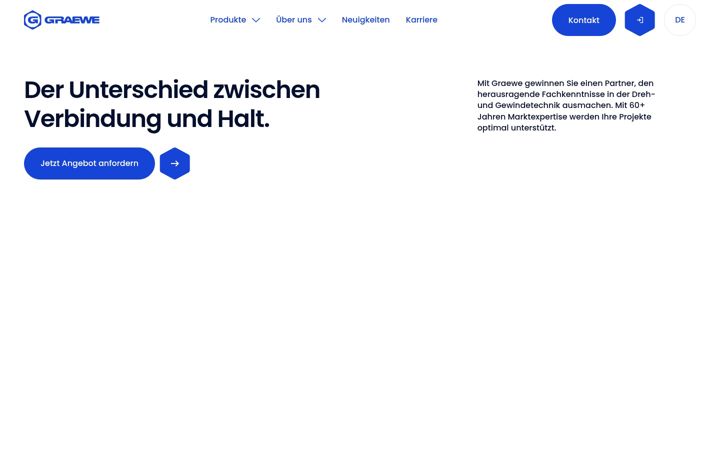 Screenshot of graewe.de
