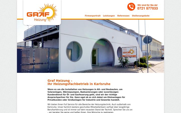 Ekrano kopija graf-heizung.de