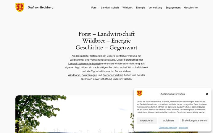 Screenshot of graf-rechberg.de