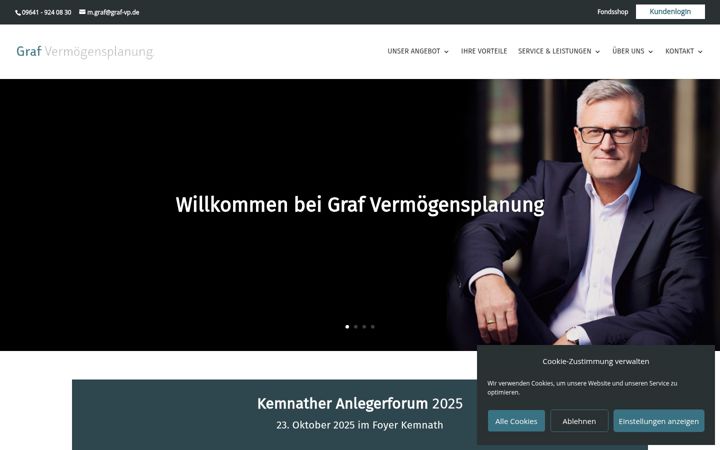 Screenshot of graf-vp.de
