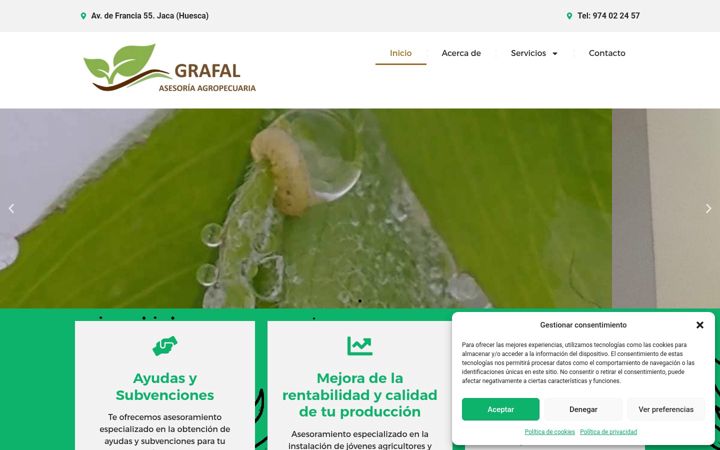 Screenshot of grafal.es