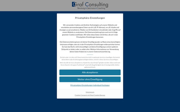 Screenshot of grafconsulting.eu