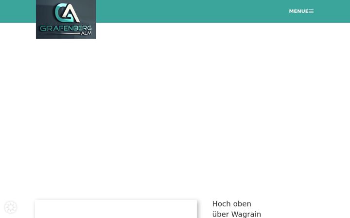 Screenshot of grafenbergalm.at