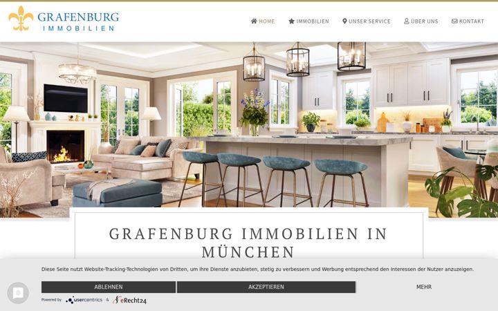 Screenshot of grafenburg-immobilien.de