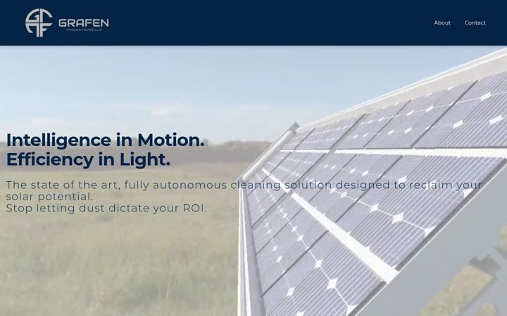 Screenshot of grafeninnovations.com