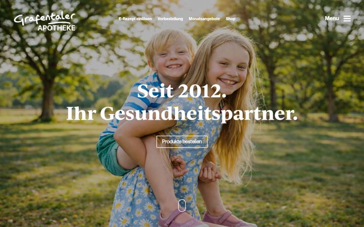 Screenshot of grafentaler.de