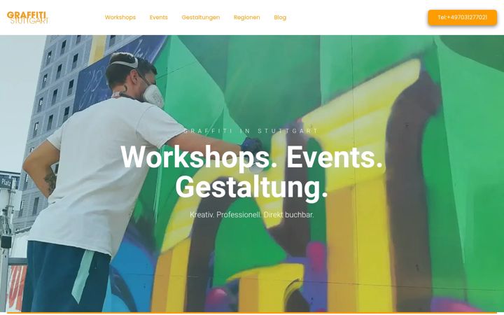 Screenshot of graffiti-stuttgart.de