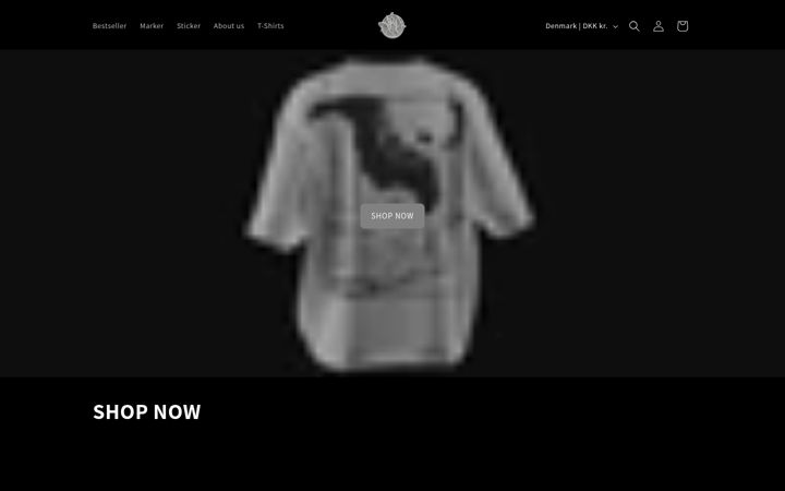 Screenshot of graffitialphabet.shop