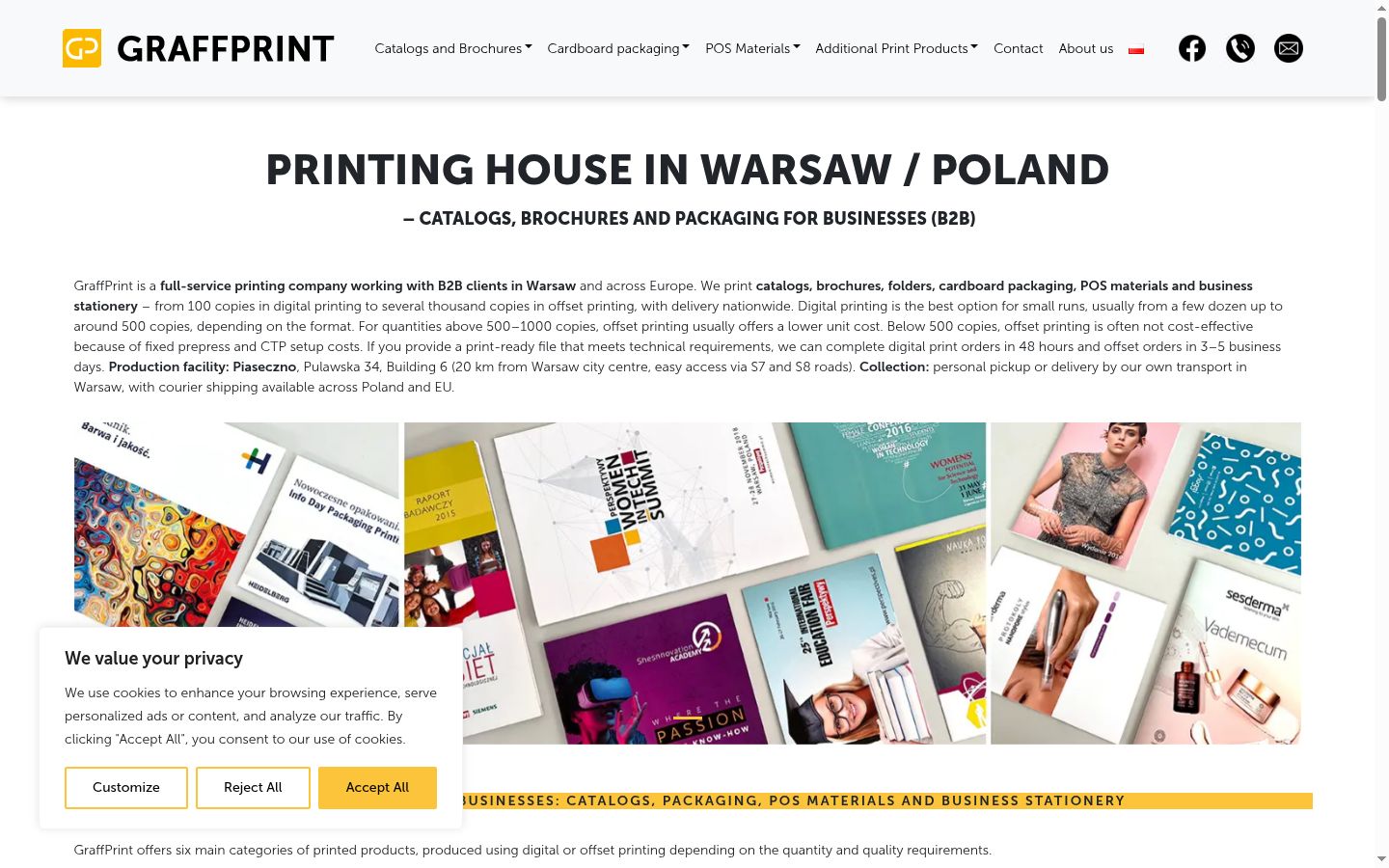 Zrzut ekranu banera zgody wyświetlanego przed jakąkolwiek interakcją