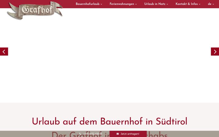 Screenshot of grafhof.it