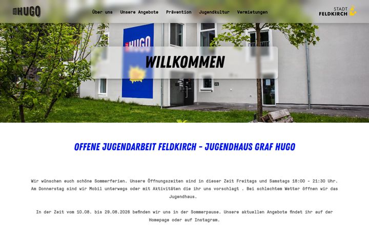 Screenshot of grafhugo.at