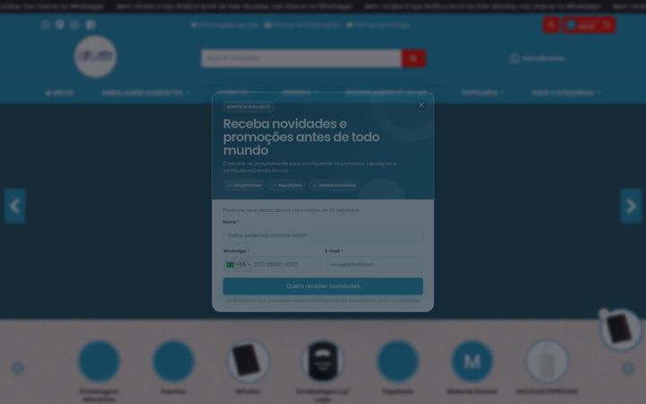 Screenshot of graficaarmi.com.br