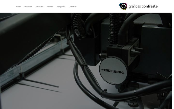 Screenshot of graficascontraste.com