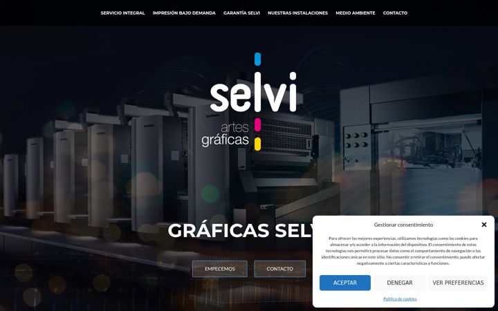 Screenshot of graficasselvi.es
