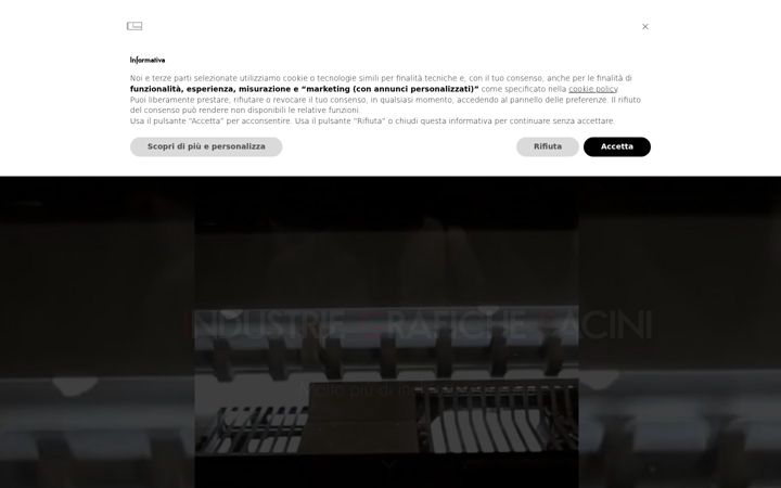 Screenshot of grafichepacini.com