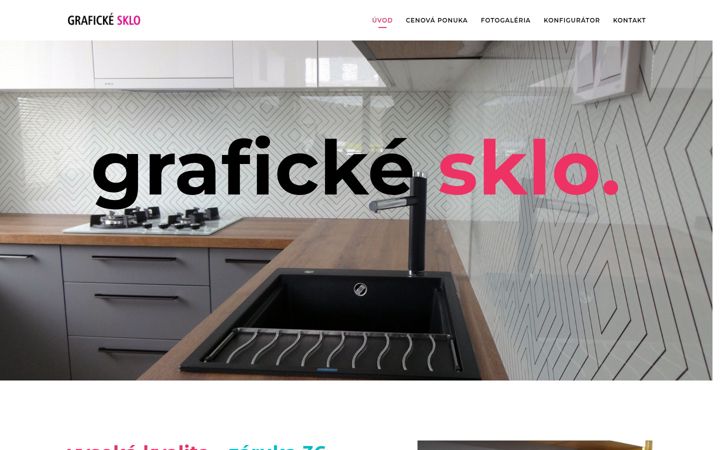 Screenshot of grafickesklo.sk