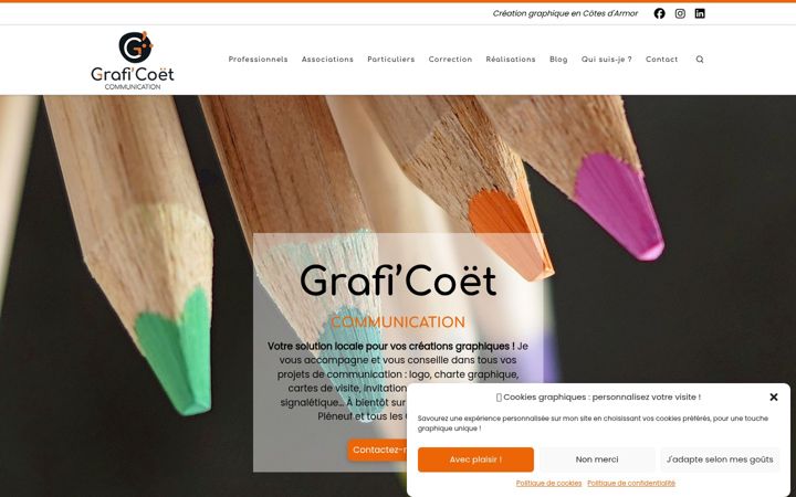 Screenshot of graficoet.fr