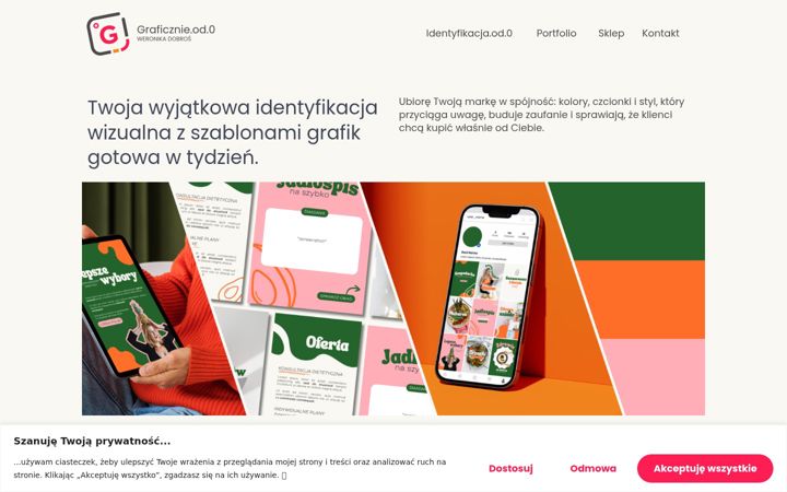 Screenshot of graficznieod0.pl
