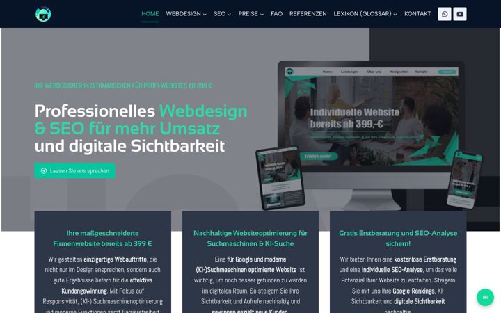 Screenshot of grafik-und-gestaltungsschmiede.de
