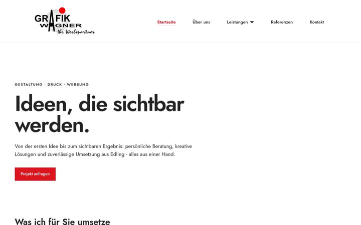 Screenshot of grafik-wagner.de