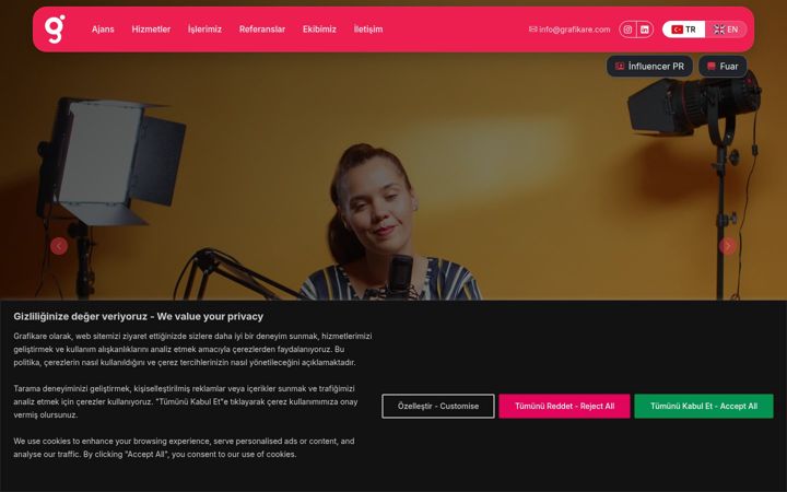 Screenshot of grafikare.com