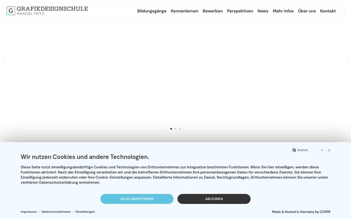 Screenshot of grafikdesignschule.de