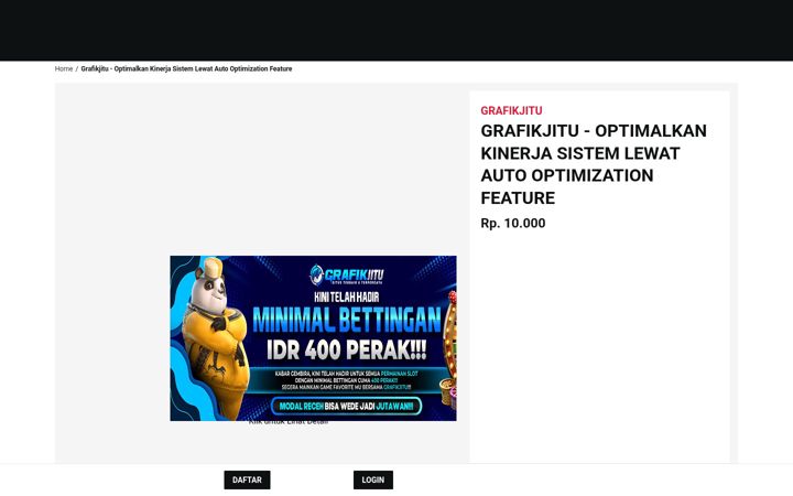 Screenshot of grafikjitu.net