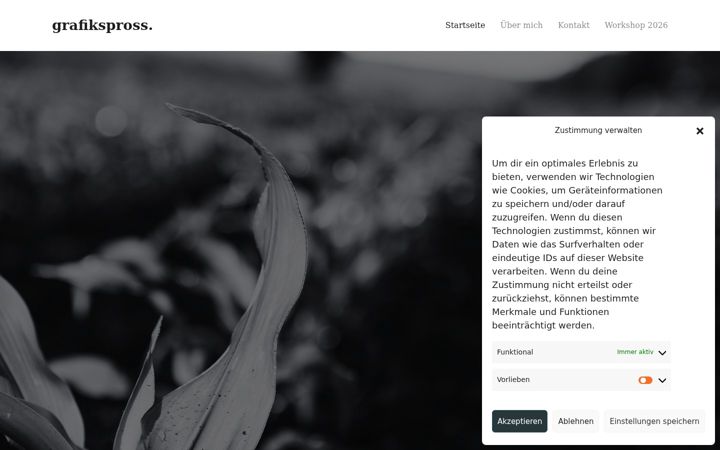 Screenshot of grafikspross.de