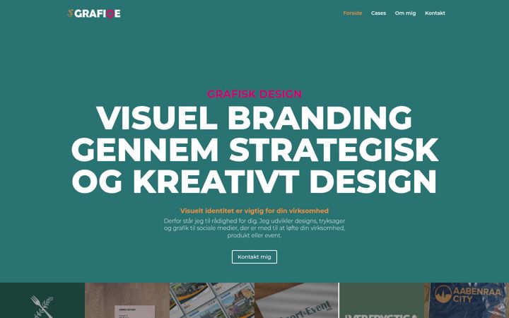 Screenshot of grafiqe.dk