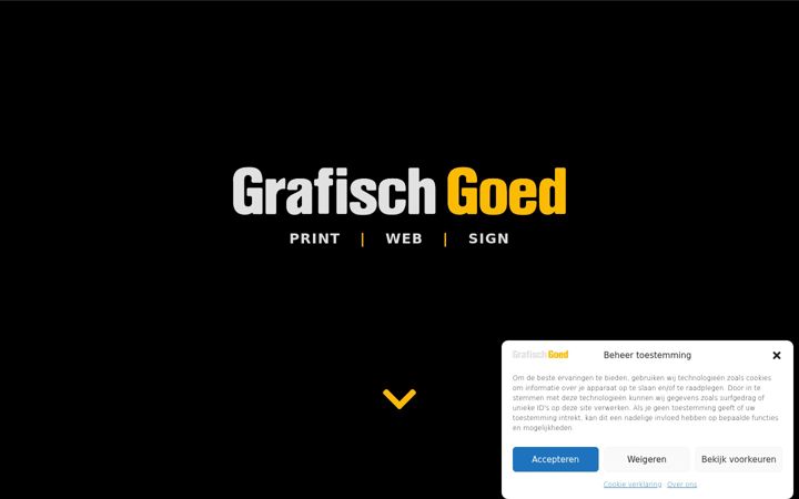 Screenshot of grafischgoed.nl