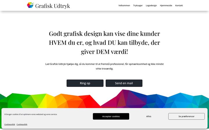 Screenshot of grafisk-udtryk.dk