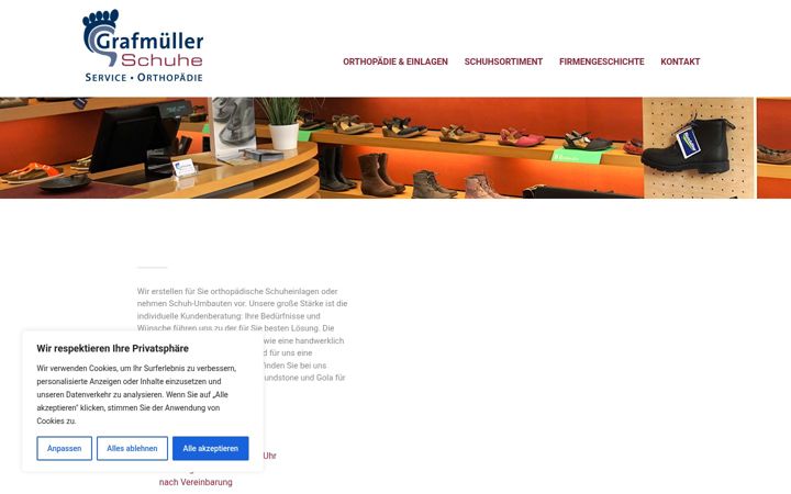 Screenshot of grafmueller-schuhe.de