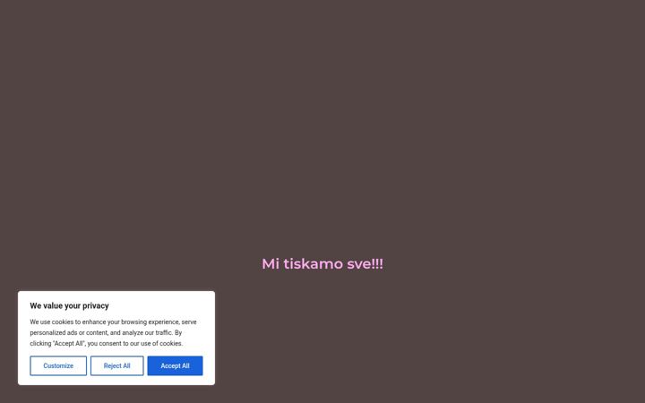 Screenshot von grafosisak.hr