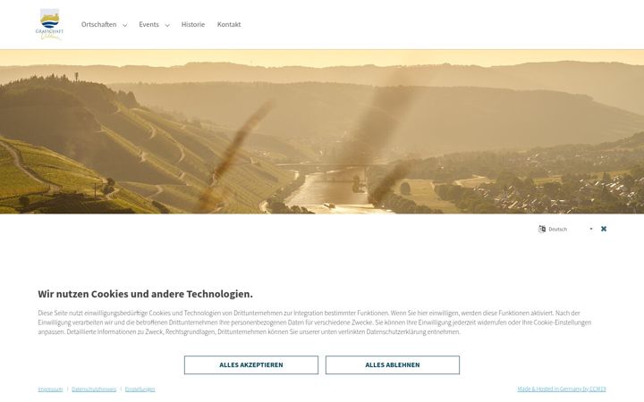 Screenshot of grafschaftveldenz.de