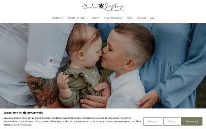 Screenshot of grafstory.com.pl
