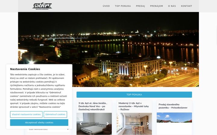 Screenshot of graft.sk