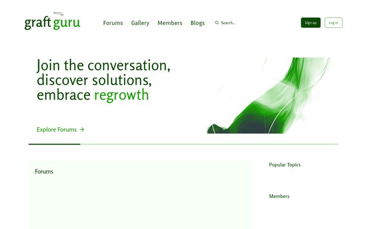 Screenshot of graftguru.com