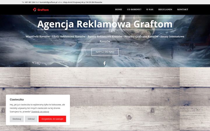 Screenshot of graftom.pl