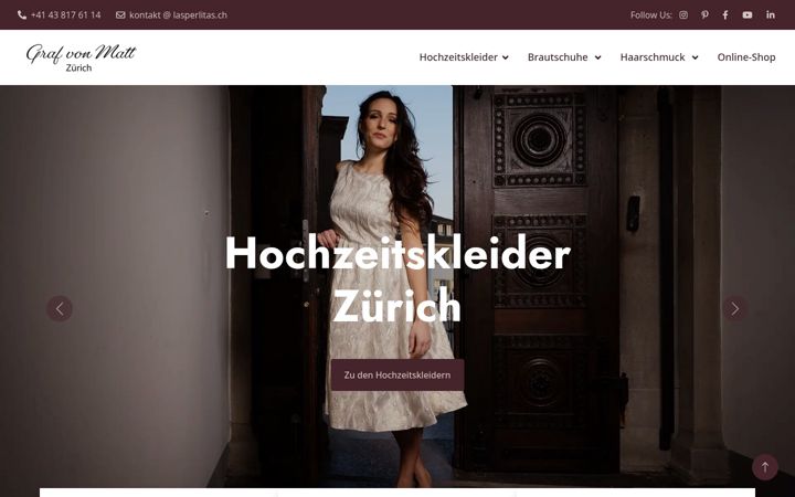 Screenshot of grafvonmatt.ch