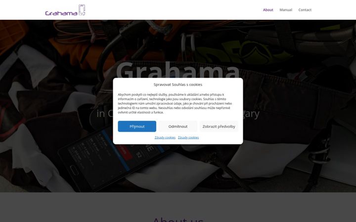 Screenshot of grahama.cz