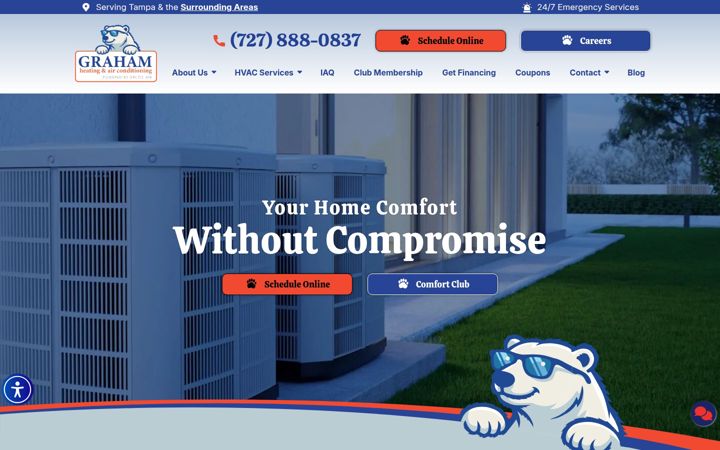 Screenshot of grahamac.com