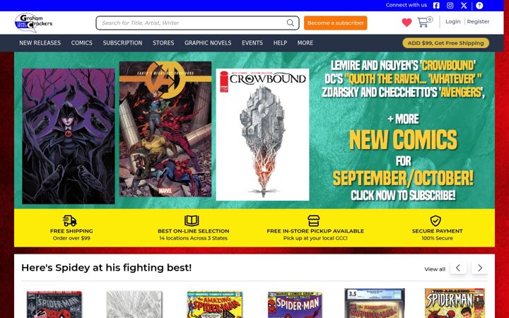 Screenshot of grahamcrackers.com