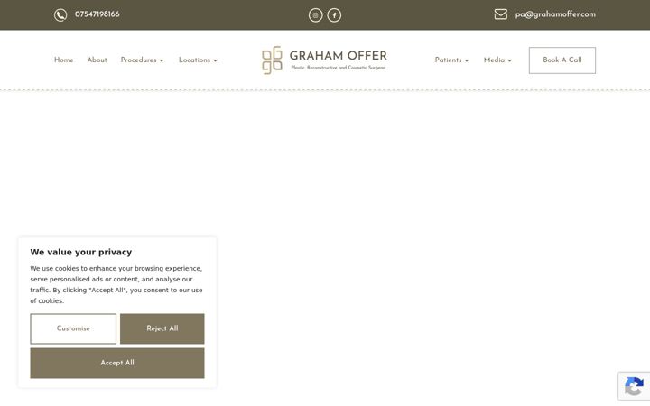 Screenshot of grahamoffer.com