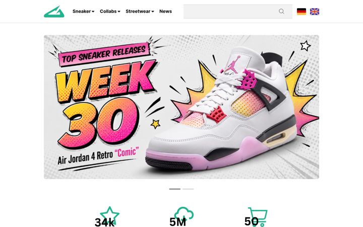 Screenshot of grailify.com