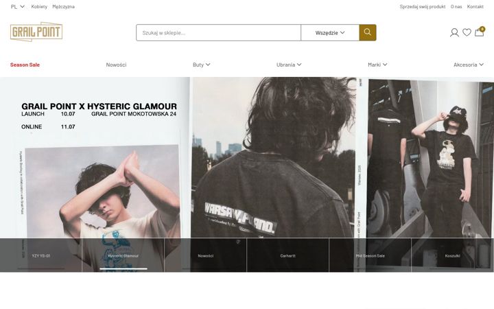 Екранна снимка на grailpoint.com