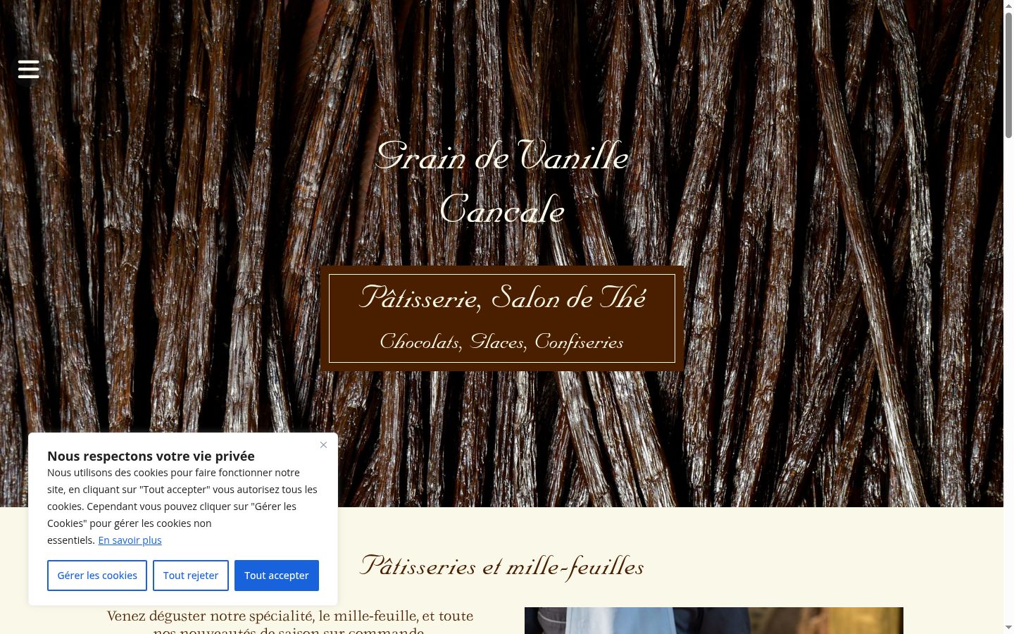 Screenshot tal-banner tal-kunsens muri qabel kwalunkwe interazzjoni