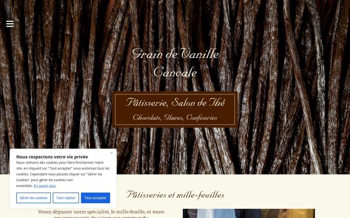 Screenshot of grain-de-vanille.com