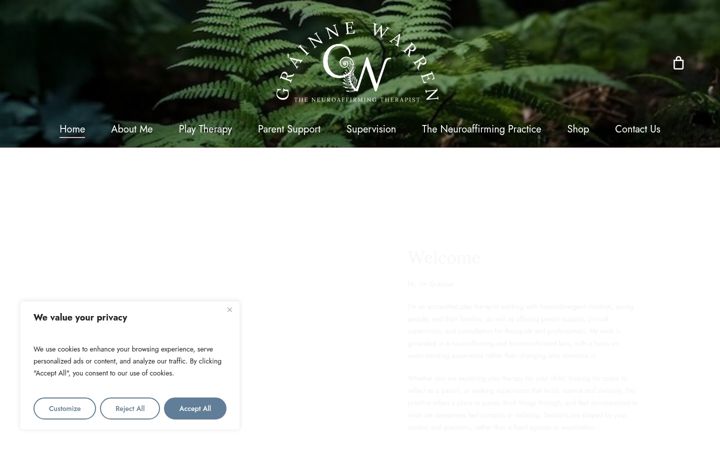Screenshot of grainnewarren.com