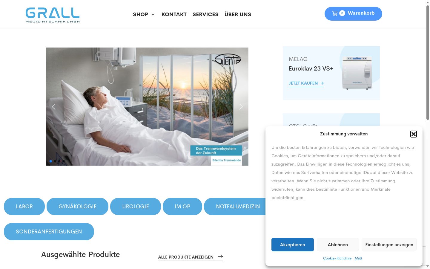 Sutikimo reklamjuostės, rodytos prieš bet kokią sąveiką, ekrano kopija